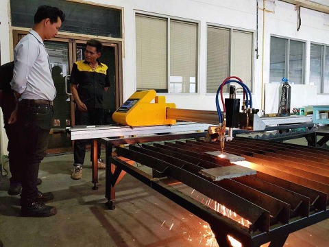 ทดสอบเครื่อง CNC Portable